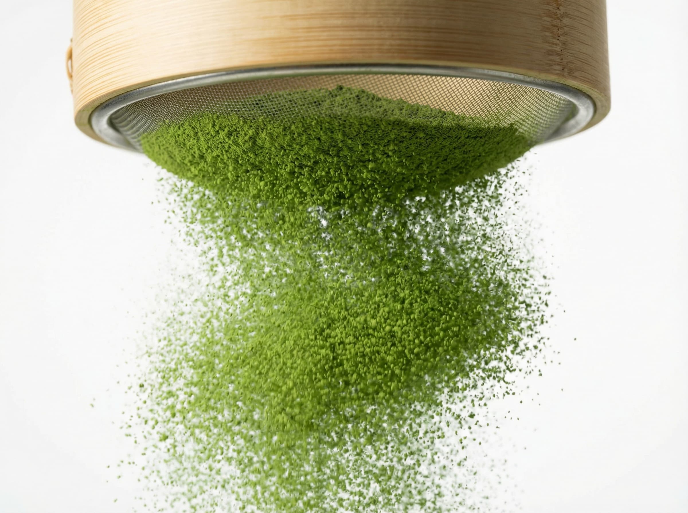 Matcha being prepared